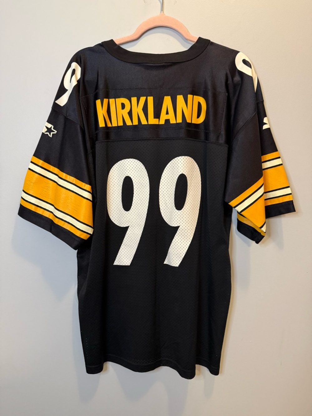 Vintage Pittsburgh Steelers Levon Kirkland #99 Starter Replica Jersey Large - Picture 2 of 6